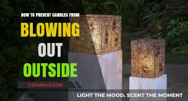 Protect Your Outdoor Candles From the Wind