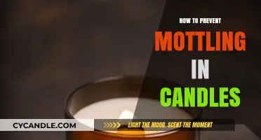 Preventing Mottling in Candles: Tips for Smooth Wax