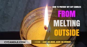 Wax Melting: Preventing Soy Candles from Warping