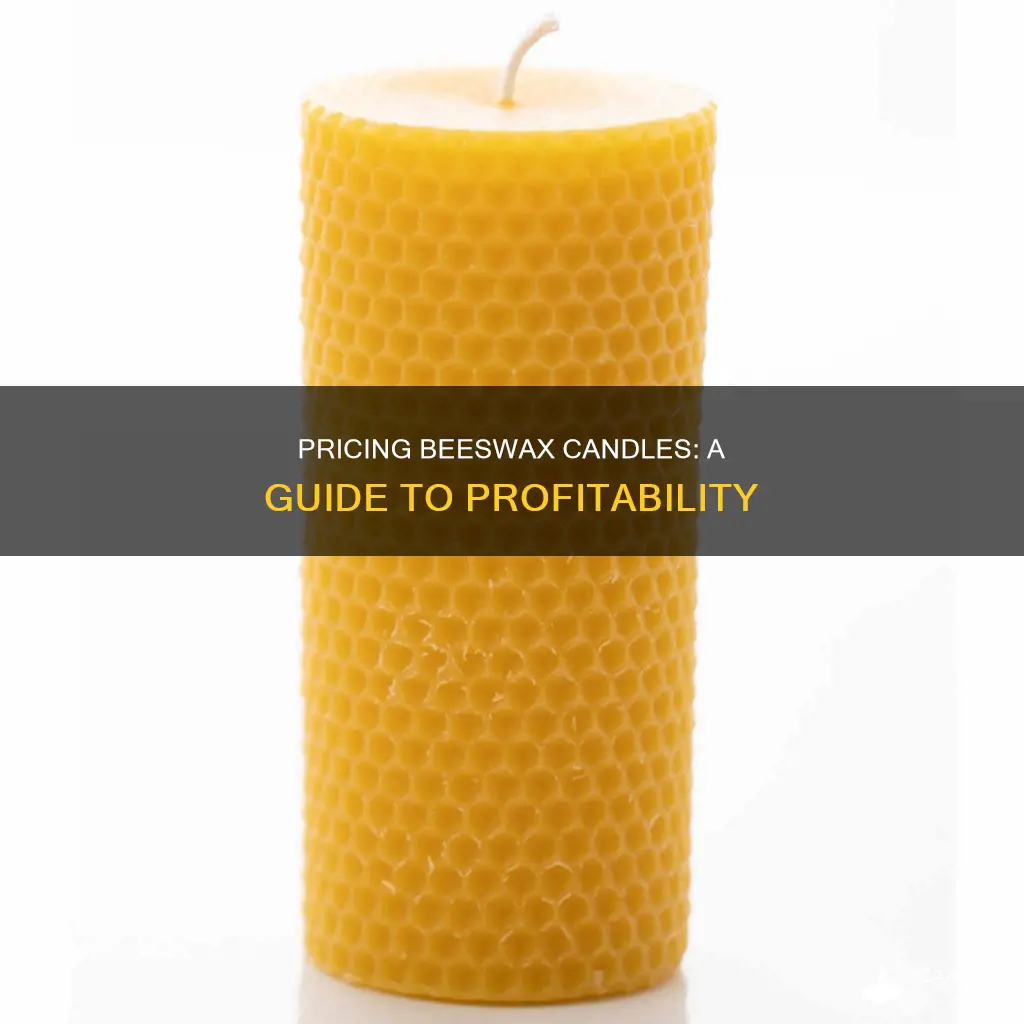 how to price beeswax candles