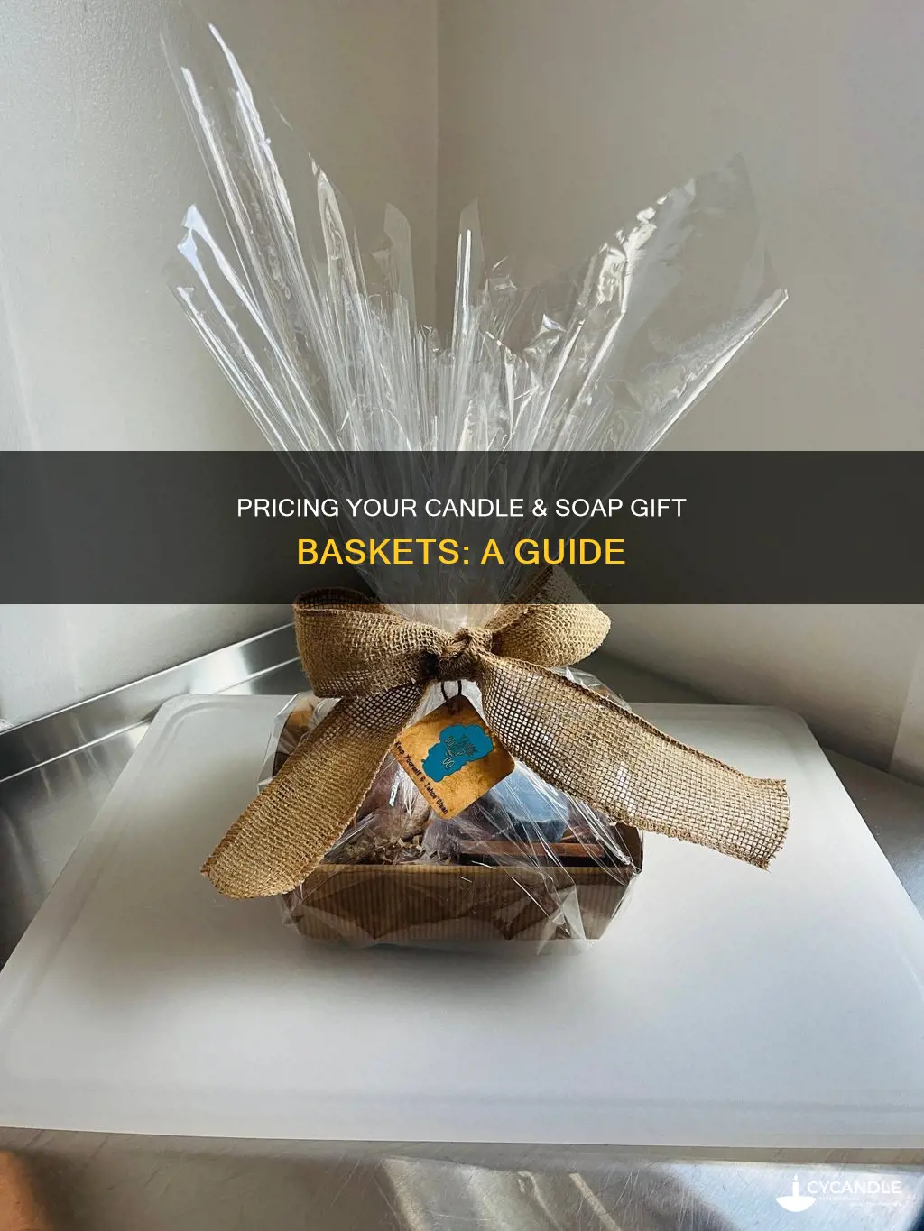how to price candle & soap gift baskets