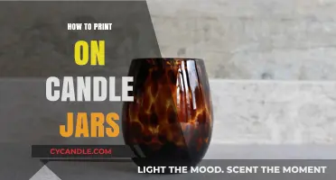 Customizing Candle Jars: Printing Techniques and Tips