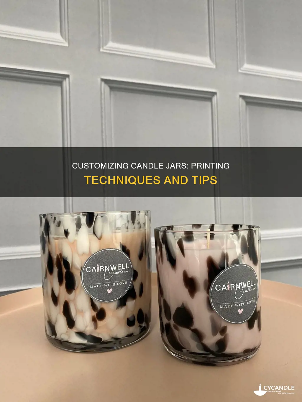 how to print on candle jars