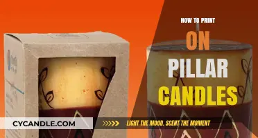 Printing on Pillar Candles: A Creative Guide