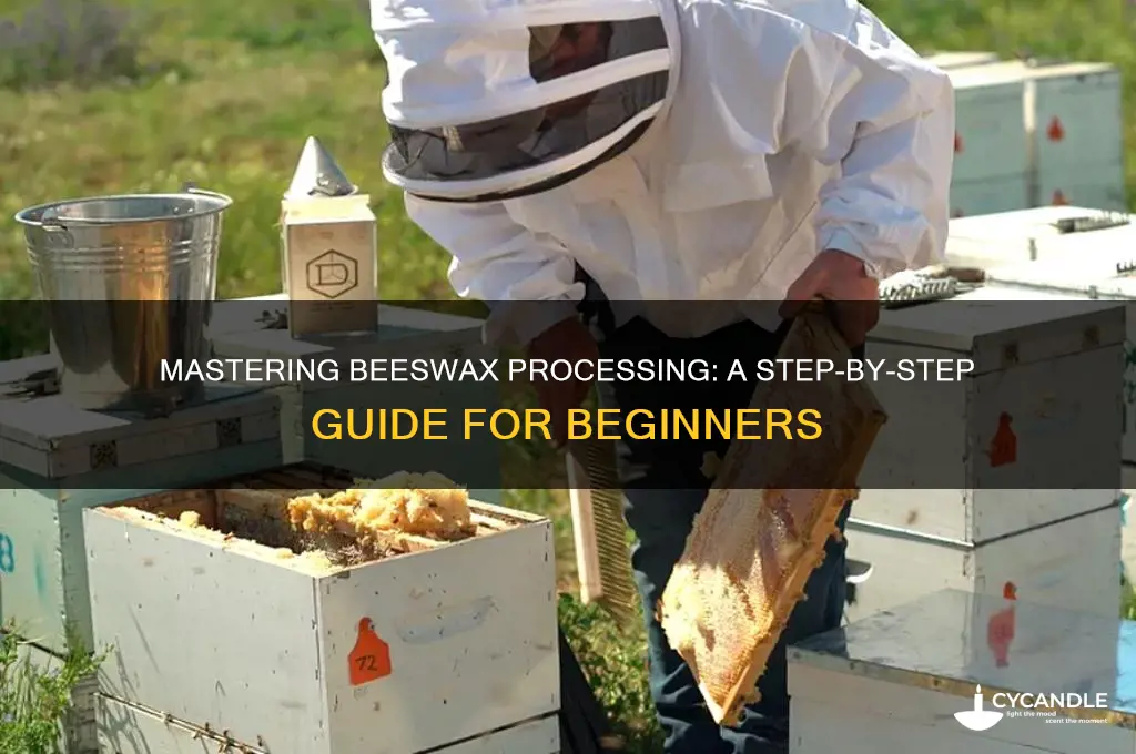 how to process beeswax