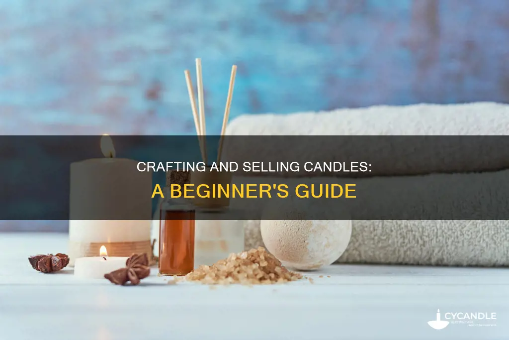 how to produce and sell candles