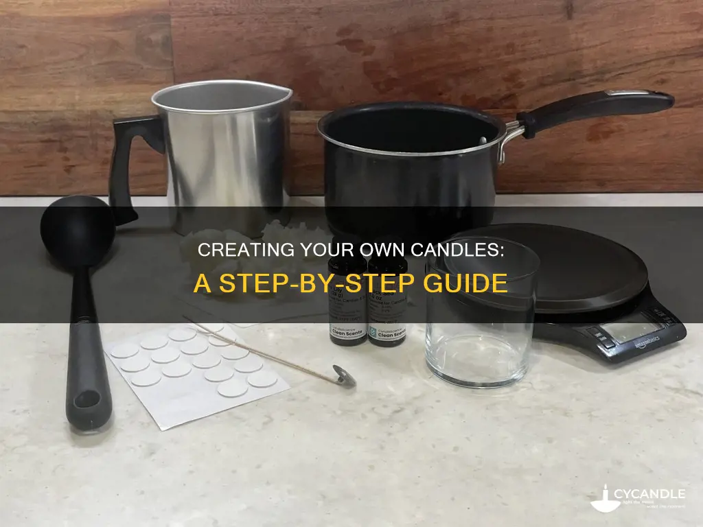how to produce candle stick