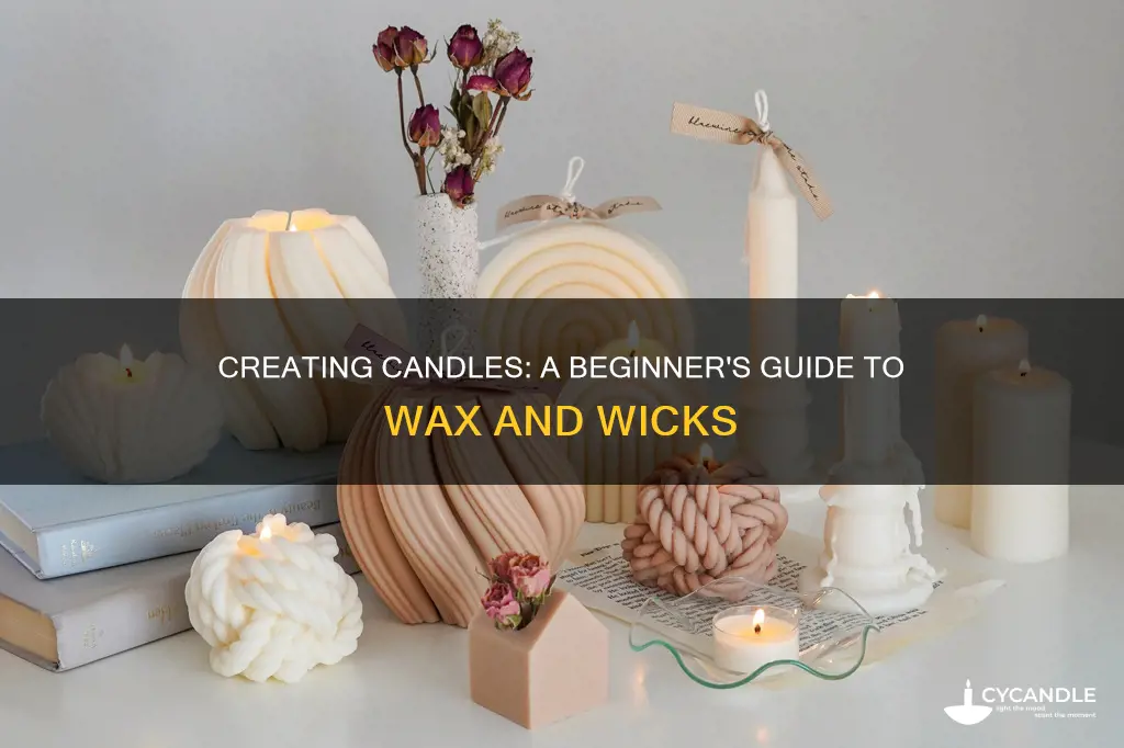 how to produce candles