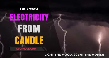 Candle Power: Electricity Generation Explored