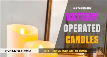 The Magic of Programming Battery-Operated Candles