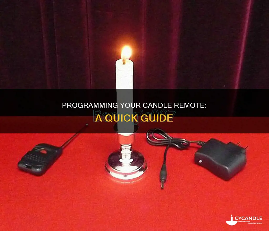 how to program candle remote