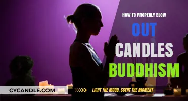 The Art of Blowing Out Candles in Buddhism