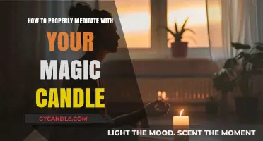Meditating with Magic Candles: A Guide to Relaxation