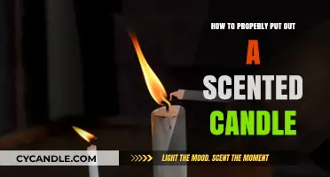 Safely Extinguishing Scented Candles: A Step-by-Step Guide to Proper Care