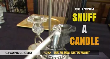 Snuffing Candles: The Proper Way to Extinguish Them