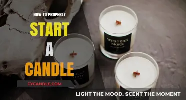 Wax Warm-up: The Right Way to Light a Candle