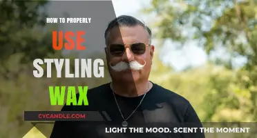 Mastering the Art of Styling Wax: A Comprehensive Guide