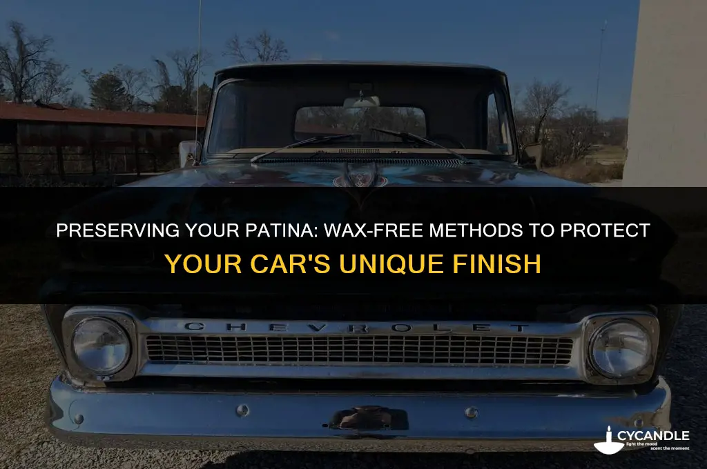 how to protect patina car without wax