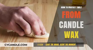 Prevent Wax Damage: Easy Tips to Protect Your Table from Candles