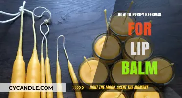 Easy Beeswax Purification Guide for Smooth DIY Lip Balm