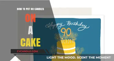 Mastering the Art of Placing 90 Candles on a Birthday Cake