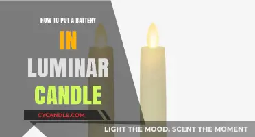 Easy Guide to Installing a Battery in Your Luminara Candle