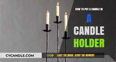 Mastering the Art of Placing Candles in Holders Safely
