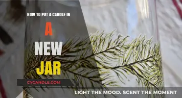 Simple Steps to Transferring Your Candle into a New Jar