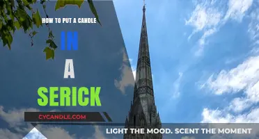 Master the Art of Placing Candles in Sericks Safely and Stylishly