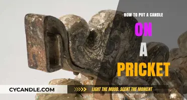 Mastering the Art of Placing Candles on a Pricket Safely
