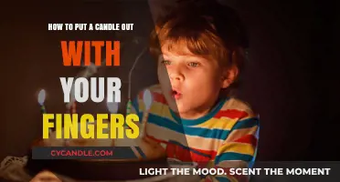 Safely Extinguishing Candles: Mastering the Finger Technique for Quick Results