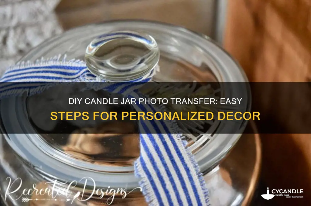 how to put a photo on a candle jar