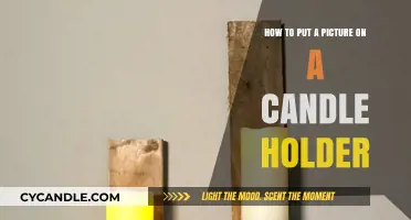 Creative DIY Guide: Adding Personalized Photos to Candle Holders