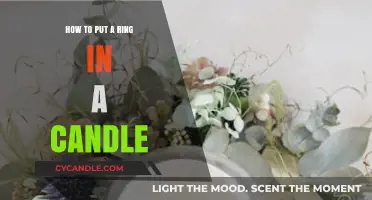 Creative DIY: Embedding a Ring in a Candle Step-by-Step Guide
