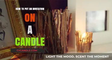 Creative Candle Invitations: A Step-by-Step Guide to Crafting Unique Invites