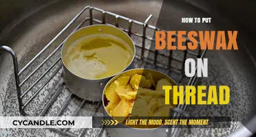 Mastering Beeswax Thread Coating: A Step-by-Step Guide for Seamsters