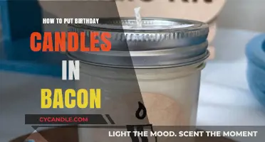 Creative Bacon Birthday Candles: A Unique Party Treat Idea