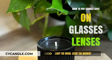 DIY Lens Art: Applying Candle Soot to Glasses Lenses Easily