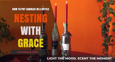 Creative Candle Nesting: Graceful Bottle Decor Ideas & Tips