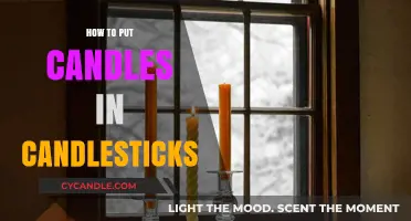 Mastering the Art of Placing Candles in Candlesticks: A Step-by-Step Guide