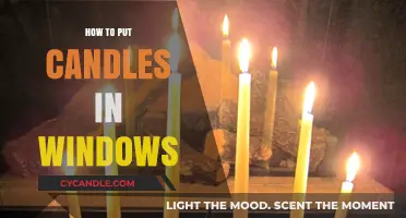 Warm Ambiance: A Guide to Safely Placing Candles in Windows