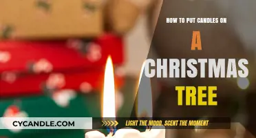 Festive Glow: Safely Adding Candles to Your Christmas Tree