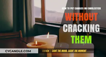 Safely Placing Candles on Candlesticks: Tips to Prevent Cracks