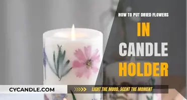 Creative Ways to Display Dried Flowers in Candle Holders