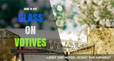 Crafting Elegance: A Guide to Adorning Votives with Glass
