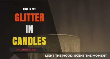Sparkle Up Your Candles: A Simple Guide to Adding Glitter