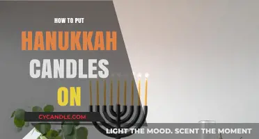 Lighting Up Hanukkah: A Step-by-Step Guide to Placing Candles