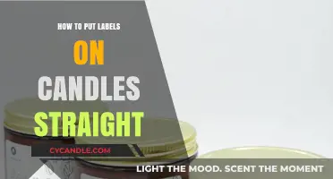 Perfectly Aligned: Easy Tips for Straight Candle Label Application