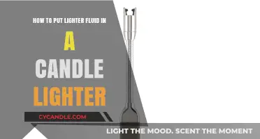 Safely Refilling Your Candle Lighter with Lighter Fluid: A Step-by-Step Guide