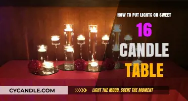 Elegant Sweet 16 Candle Table Lighting Ideas: A Step-by-Step Guide